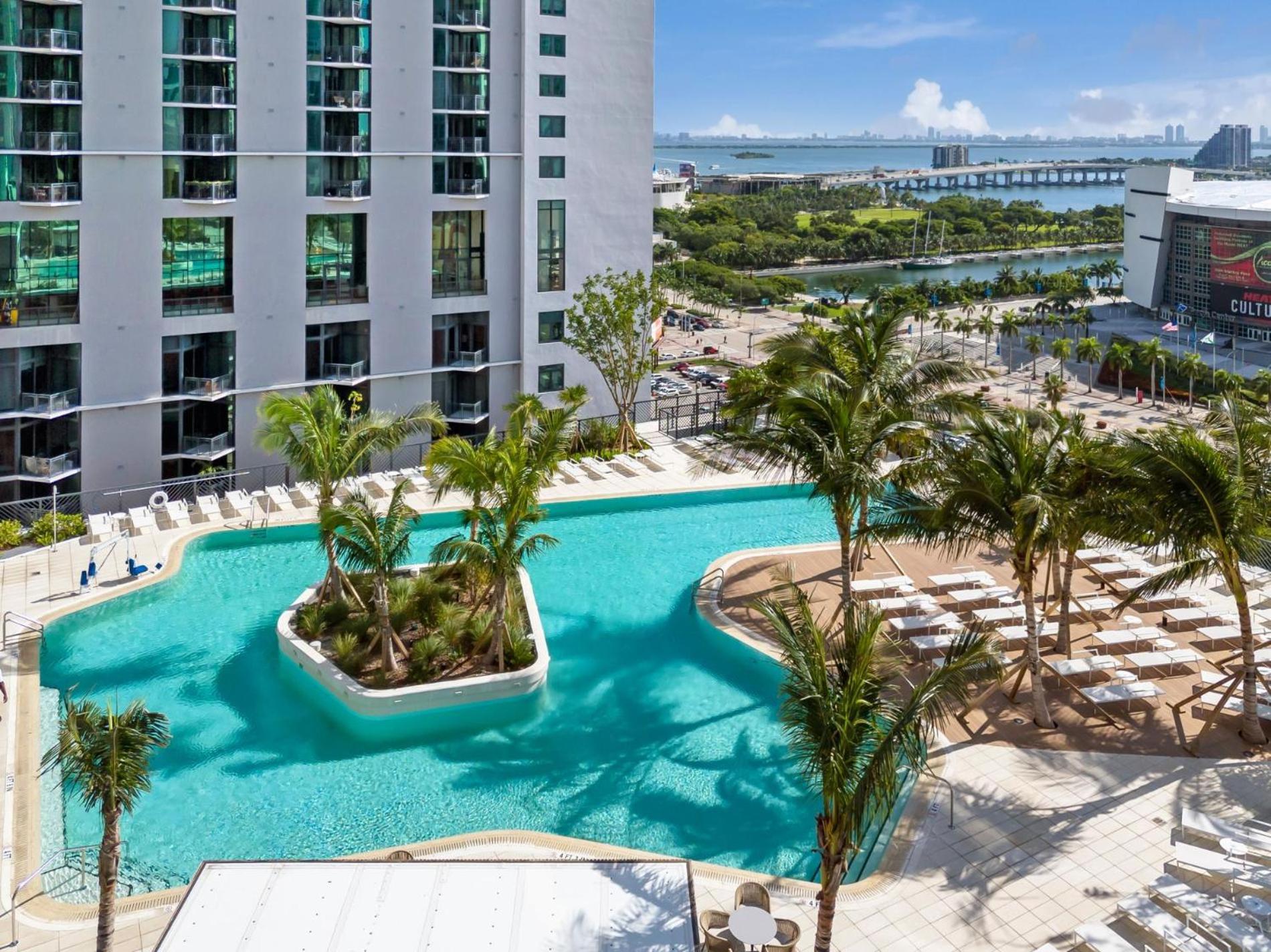 Modern 1Br Apartment With Breathtaking Views Heart Of Downtown Miami Eksteriør billede