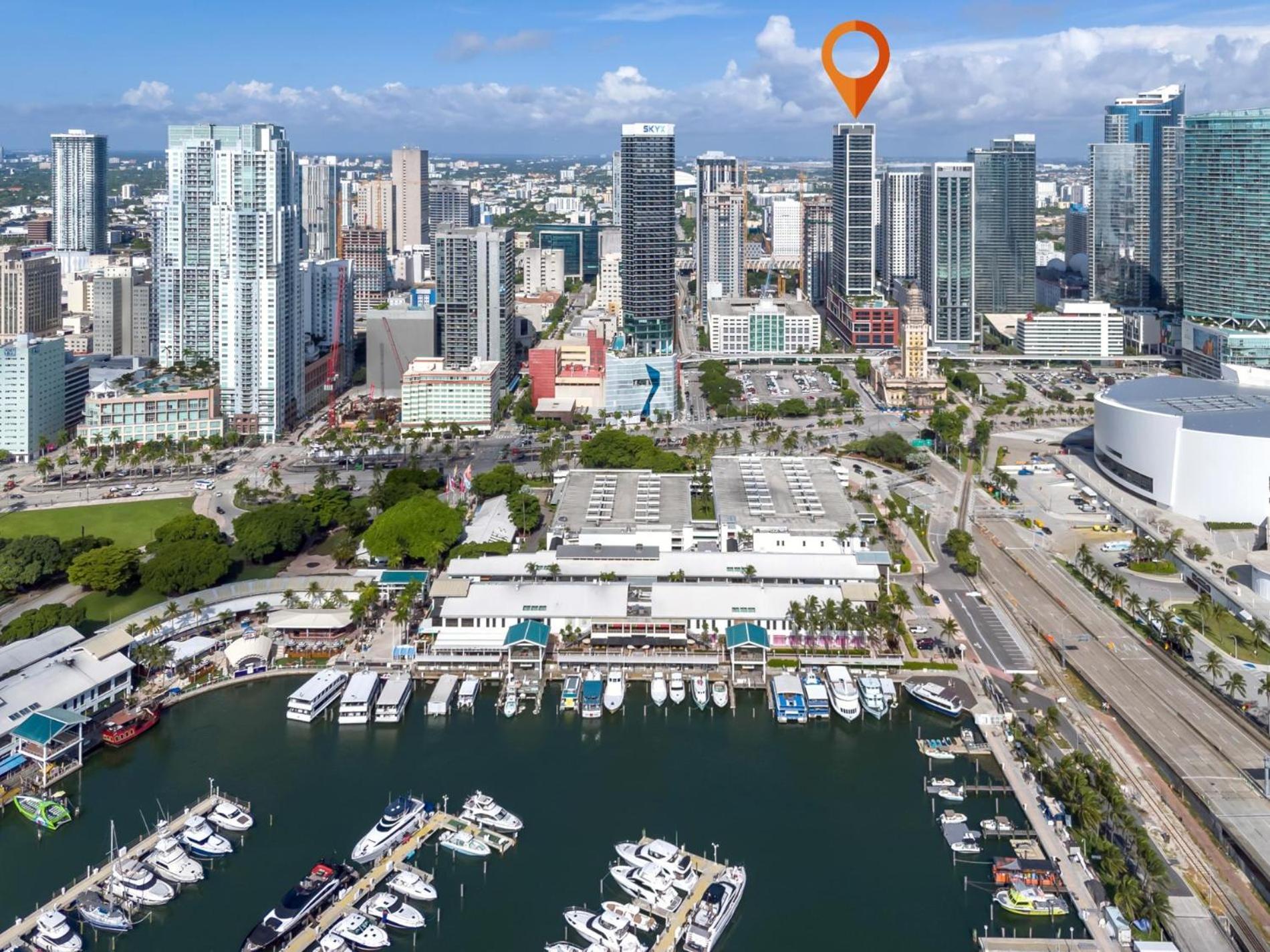 Modern 1Br Apartment With Breathtaking Views Heart Of Downtown Miami Eksteriør billede