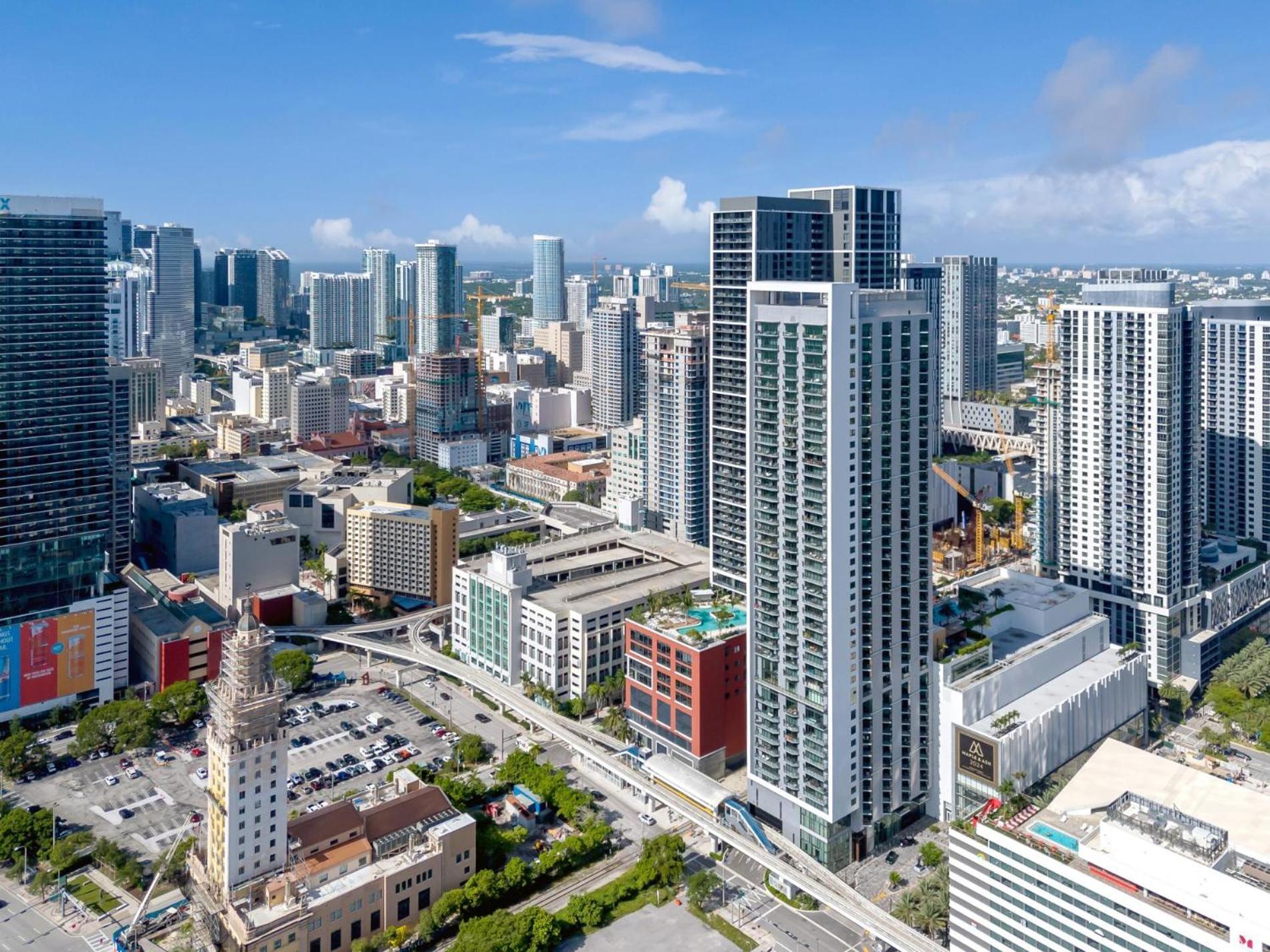 Modern 1Br Apartment With Breathtaking Views Heart Of Downtown Miami Eksteriør billede