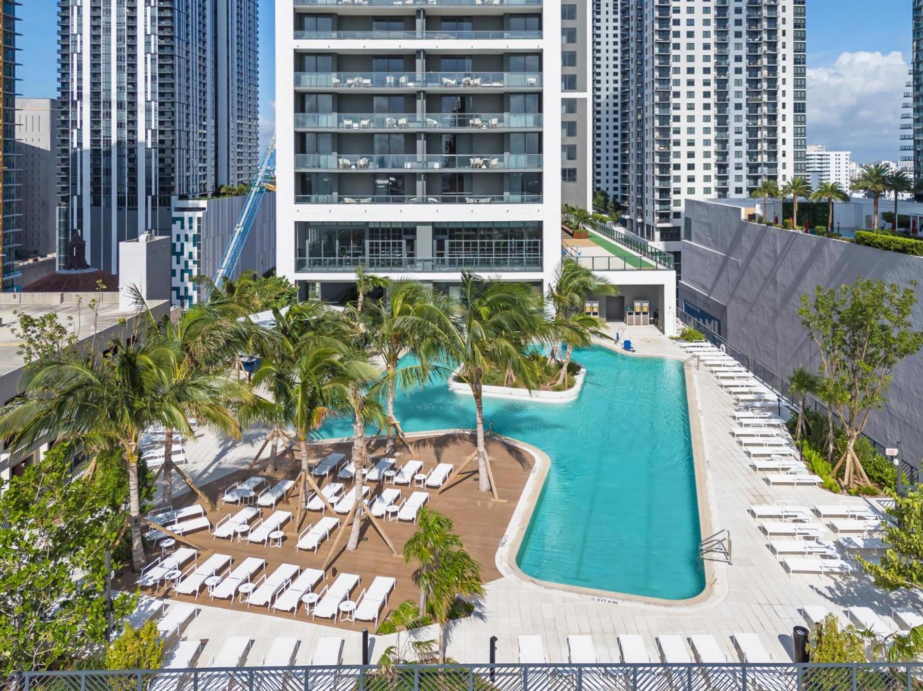 Modern 1Br Apartment With Breathtaking Views Heart Of Downtown Miami Eksteriør billede