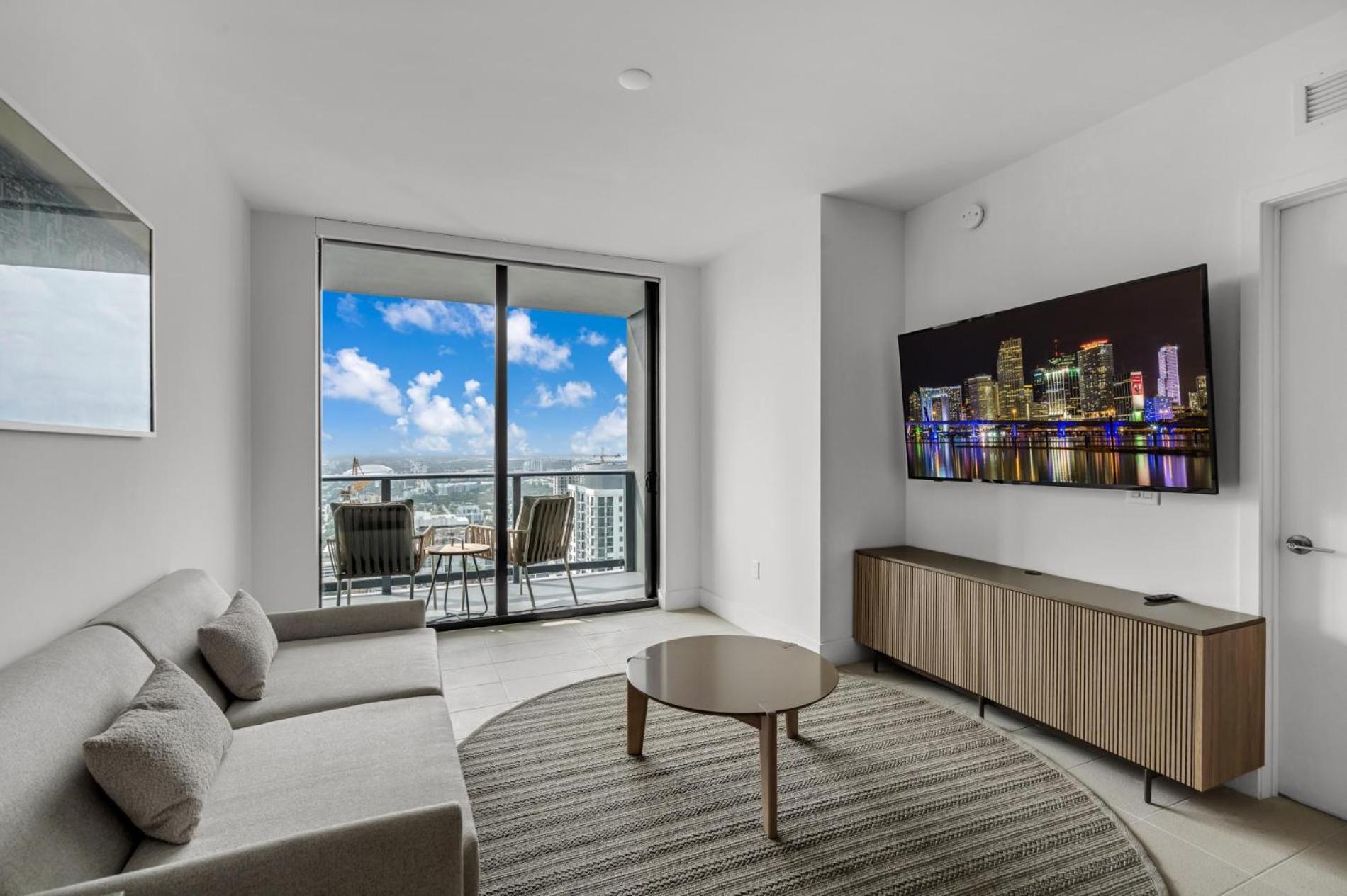 Modern 1Br Apartment With Breathtaking Views Heart Of Downtown Miami Eksteriør billede