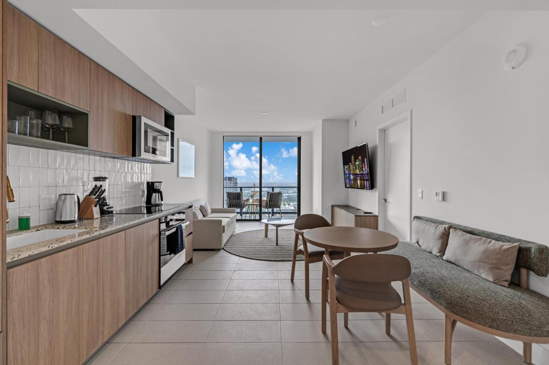 Modern 1Br Apartment With Breathtaking Views Heart Of Downtown Miami Eksteriør billede