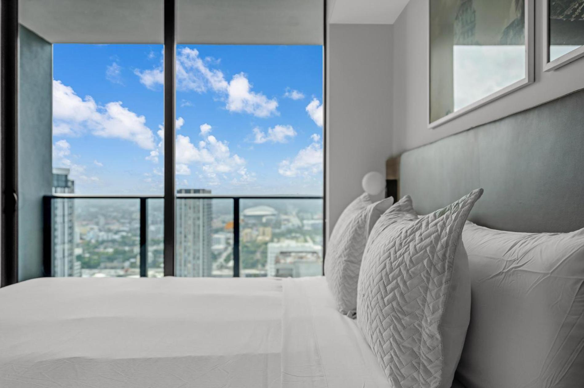 Modern 1Br Apartment With Breathtaking Views Heart Of Downtown Miami Eksteriør billede